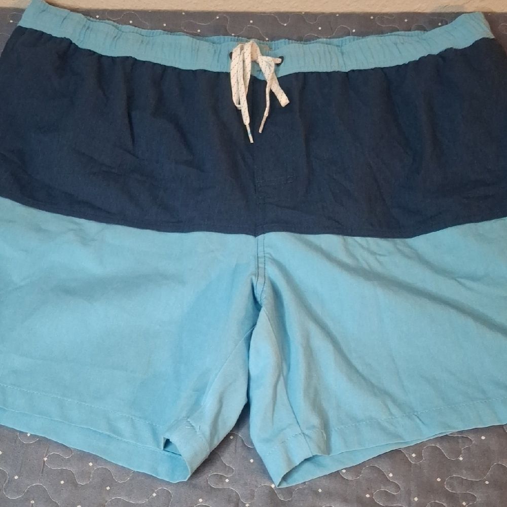 Ocean + Coast Men's Two-Tone Swim Shorts size XL